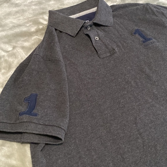 Hackett London luxurious Dark Gray Polo Shirt - Picture 3 of 6
